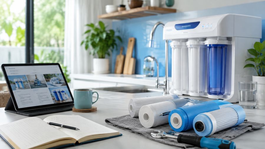 Cách mua lõi lọc nước online không bị nhầm mã