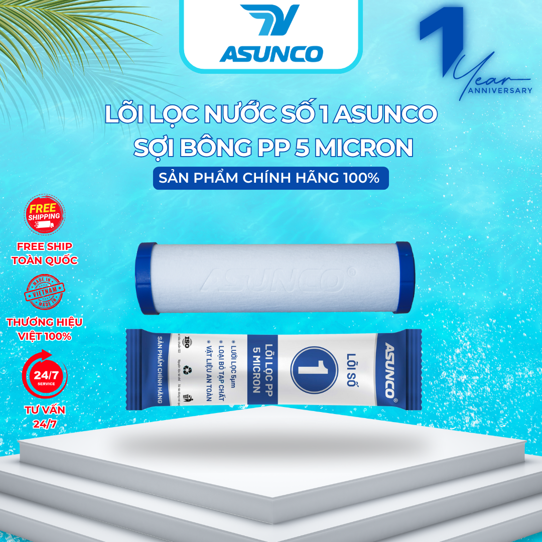 LÕI LỌC NƯỚC SỐ 1 ASUNCO
